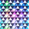 Bright triangles pattern with grunge effect