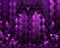 bright triangular mosaic pattern and design in pink and vivid purple