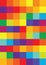 Bright vector color harmonies squares