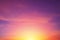 Bright vibrant Purple colors real romantic sunset sky ,nature beauty color background