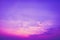 Bright vibrant Purple colors real romantic sunset sky ,nature beauty color background