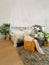 Bright white bedroom filled with numerous houseplants and flooded in natural light