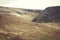 Bright Wide View Of Saddleworth Pennine Hills In Manchester