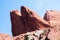 Bright Wind Erosion Rock Formation