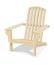 Bright wooden beach chair