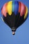 Brightly Colored Hot Air Balloon