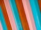 Brightly colored metallic stripes