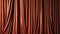 Brightly lit brown curtains for your background, generative AI.