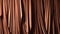 Brightly lit brown curtains for your background, generative AI.