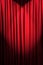 Brightly lit curtains - theatre concept