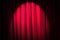 Brightly lit curtains - theatre concept