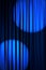 Brightly lit curtains - theatre concept