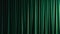 Brightly lit green curtains for your background, generative AI.