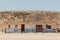 Brightly painted shop in the village of Ugab, Namibia