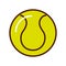 Brightly tennis ball cartoon
