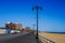 Brighton Beach section of the famous Coney Island Boardwalk in Brooklyn, New York