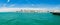 Brighton coast panorama