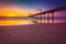 Brighton Jetty at sunset, South Australia