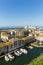 Brighton marina East Sussex with luxury apartments and yachts