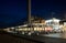 Brighton seafront at night