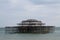 Brighton West Pier on a bright day