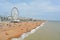 Brighton Wheel, Beach and Sea