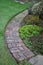 Briks walk ornamental english garden