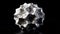 The Brilliance Within: A Captivating White Biogenic Dodecahedron