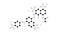 brilliant black bn molecule, structural chemical formula, ball-and-stick model, isolated image food dye e151