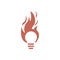 brilliant idea logo icon