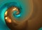 Brilliant Metal Spiral Abstract Bright Helical Background