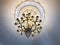 Brilliant old vintage antique beautiful classical palace beautiful luxury crystal glass expensive chandelier