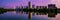 Brilliant Once in a lifetime Austin Skyline Cityscape Reflections Sunrise Pink Clouds