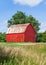 Brilliant Red Barn