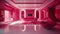 Brilliantly Bold: Award-Winning Ruby Red and Bright Pink Bionic Interior Desig