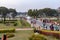 Brindavan garden with a very large crowd