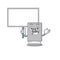 Bring board rom drive mascot isolated with cartoon