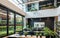 Bringing Nature Indoors Elevating Modern Offices with Green Living Walls and Sustainable Design