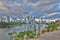 Brisbane City from Kangaroo Point Cliffs