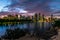 Brisbane at night from kangaroo point cliffs