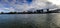 Brisbane south bank skyline during the sunset