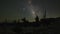 Bristlecone pine under milky way time lapse