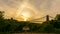 Bristol Clifton Suspension Bridge at Golden Hour A