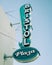 Bristol Plaza Oceanfront Resort Motel vintage sign, Wildwood Crest, New Jersey