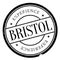 Bristol stamp rubber grunge