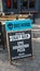 Bristol, UK - February 12 2020: BrewDog craft beer pub front and signs on Baldwin Street