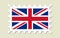 Britain Flag Stamp