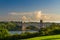 Britannia Bridge, connecting Snowdonia and Anglesey