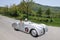 British actor Rowan Atkinson drives 1939 BMW 328