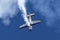 British aerobatic pilot Mark Jefferies flying a single engine Extra 330LX aerobatic aircraft VH-IXN.